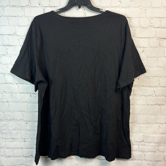 BloomChic Black Cut-Out Women's Top Plus Size 3X - Picture 6 of 6